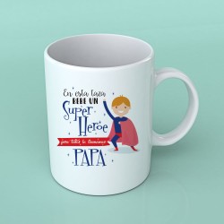 Taza Personalizada Super Papá